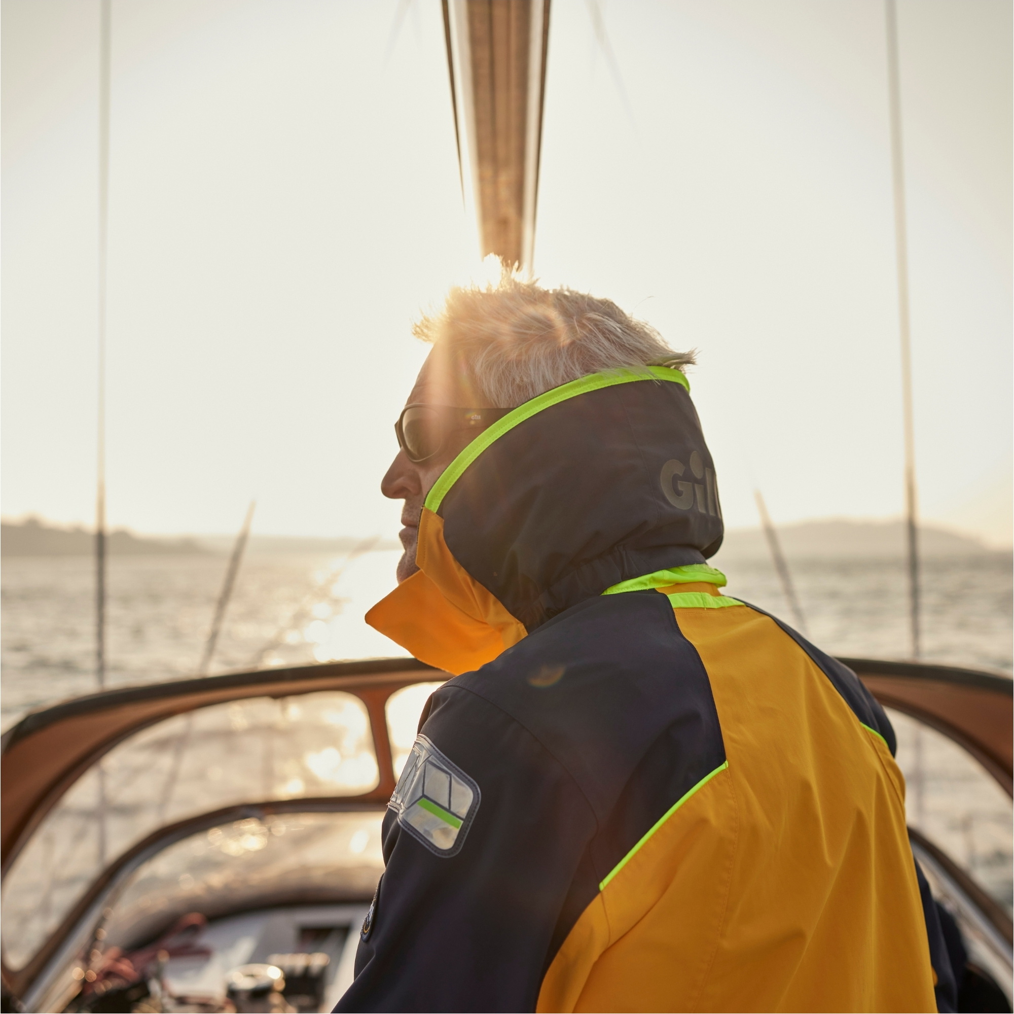 2026 Gill Herre OS2 Offshore Jacket OS26J - Goldfusion / Navy